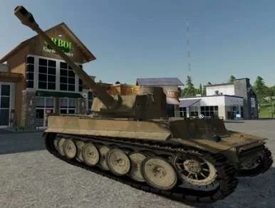 Tiger I tank v1.0 FS22 FS22 Mod Free Download
