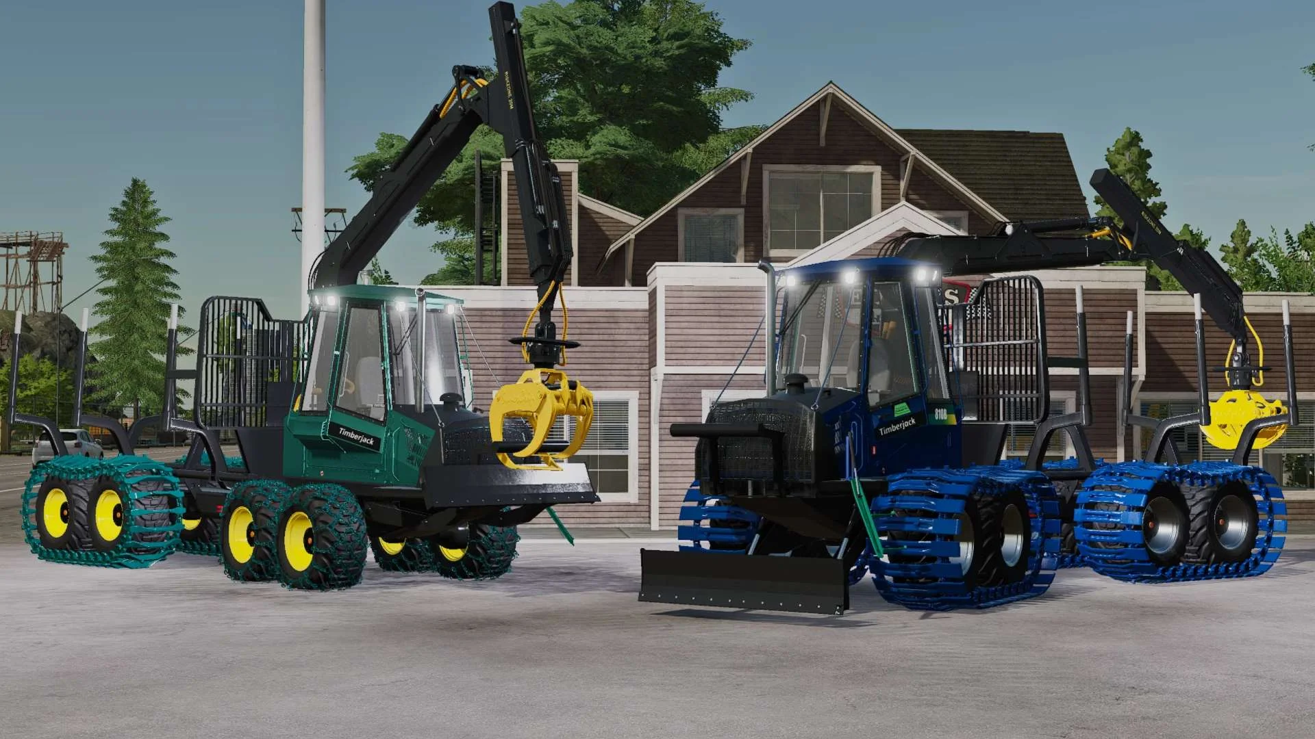 Timberjack 810B v1.0.0.1 FS22 FS22 Mod Free Download