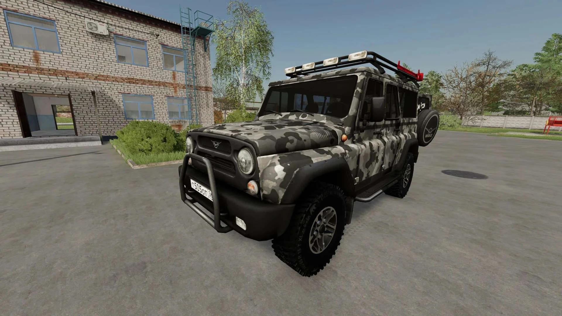 UAZ-3159 Bars v1.0 FS22 FS22 Mod Free Download