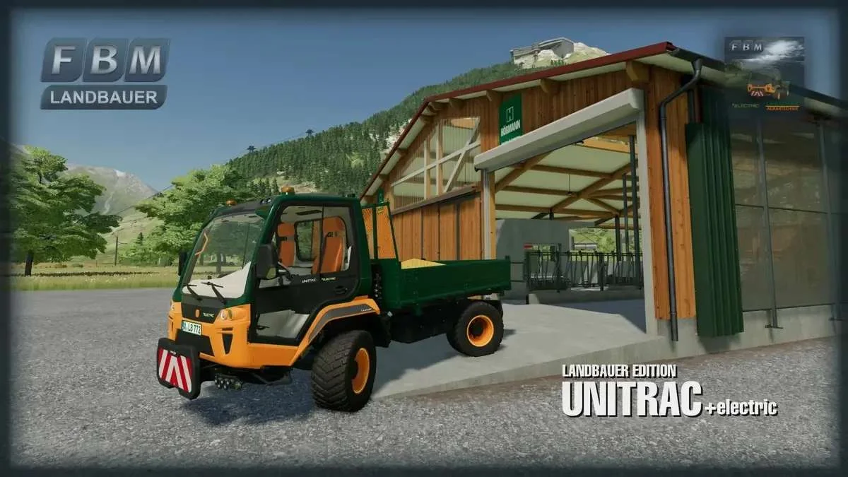 Unitrac + electric LE v1.0 FS22 FS22 Mod Free Download