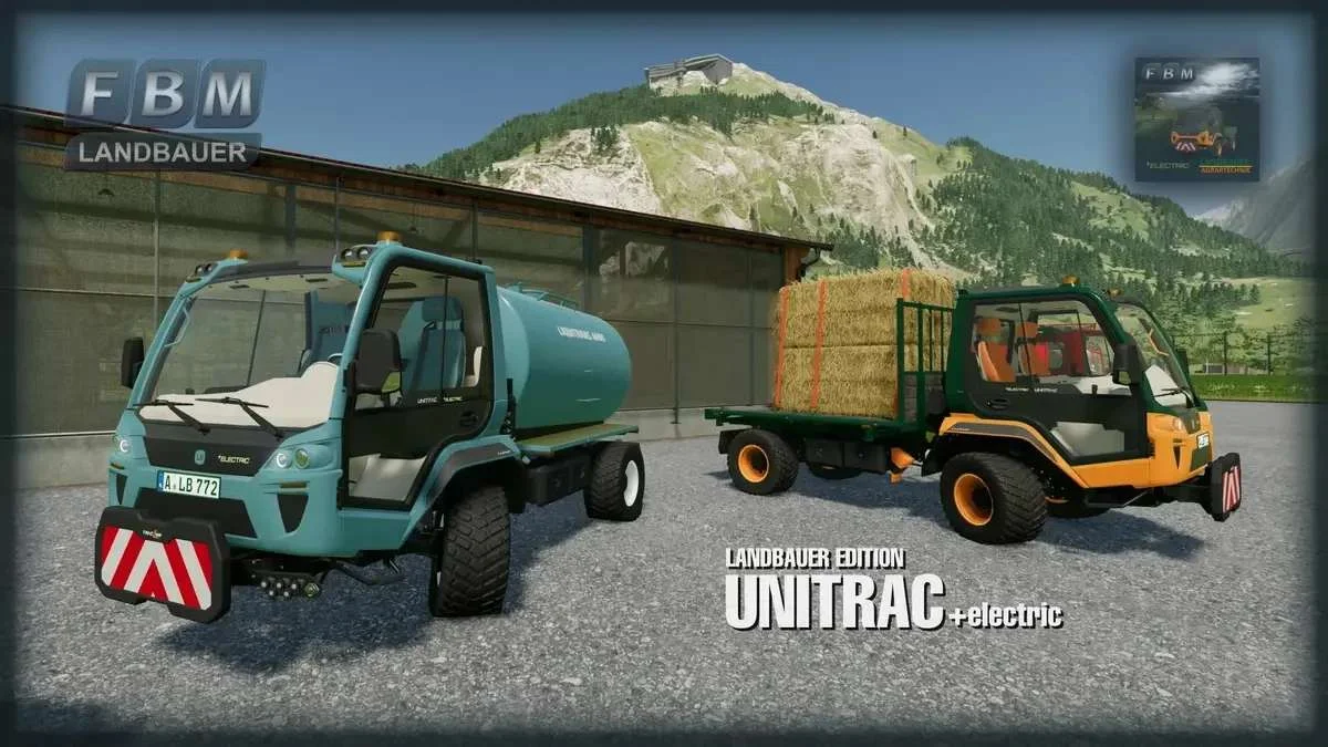 Unitrac Electric LE v1.0.1 FS22 FS22 Mod Free Download