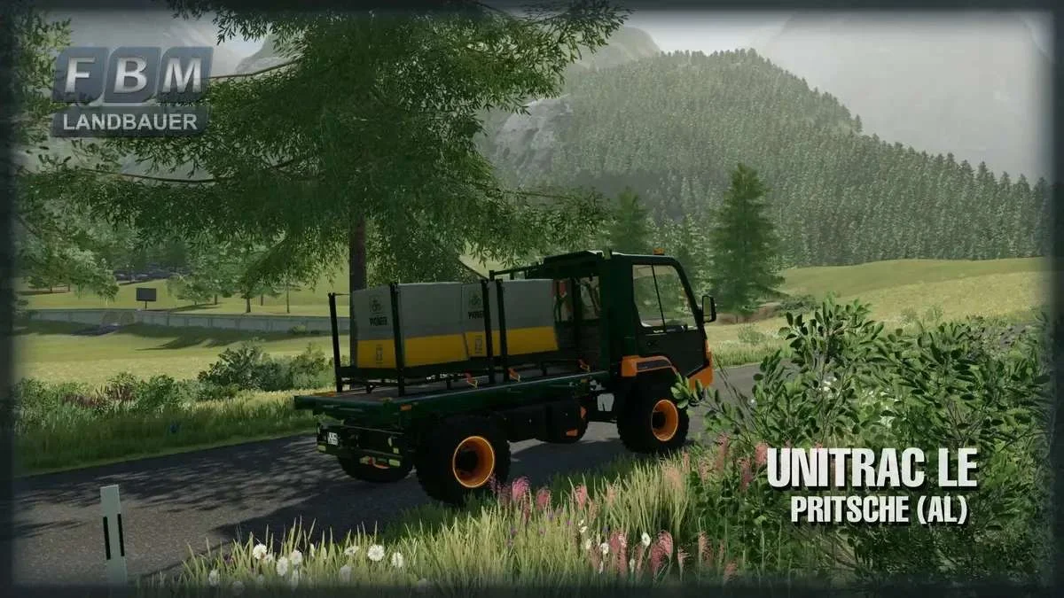 Unitrac Platform LE (AL) v1.0 FS22 FS22 Mod Free Download