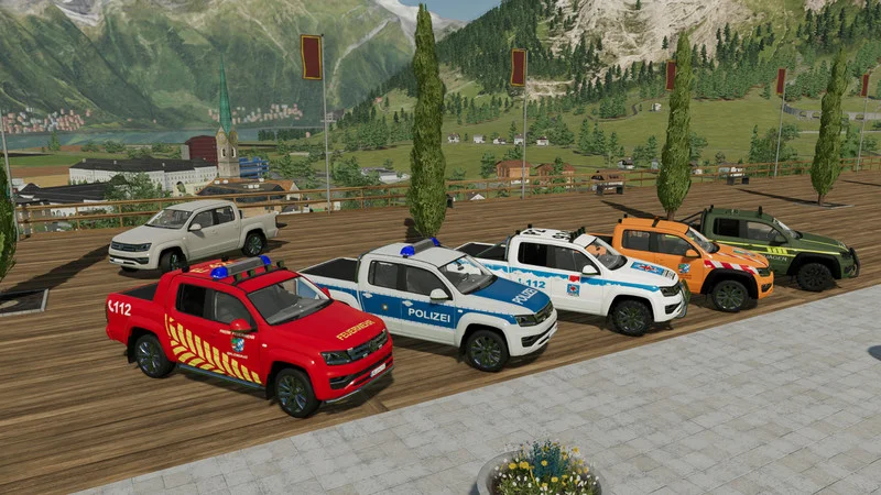 Volkswagen Amarok Infrastructure V1.0 FS22 FS22 Mod Free Download