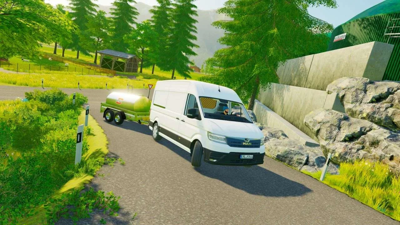 Volkswagen Crafter / MAN TGE v1.0 FS22 FS22 Mod Free Download