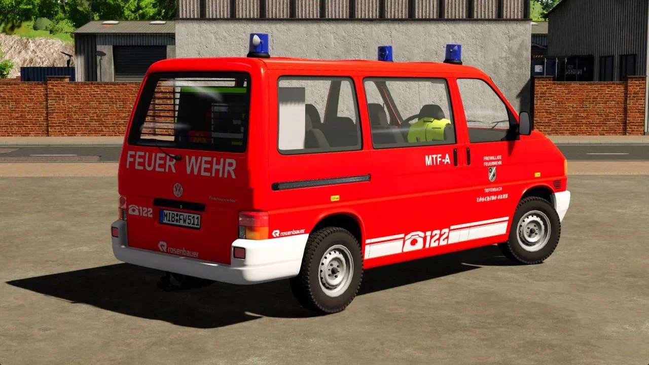 Volkswagen T4 MTF-A V1.0 FS22 FS22 Mod Free Download