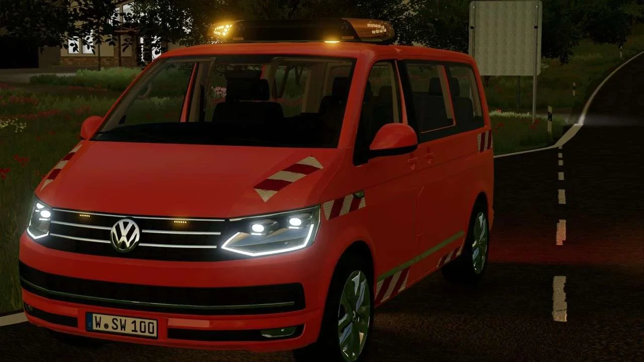 Volkswagen T6 Multivan 2016 v1.0.0.1 FS22 FS22 Mod Free Download