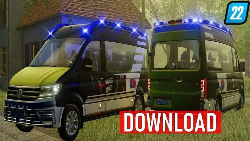 VW Crafter Premium Paule v1.0 FS22 FS22 Mod Free Download