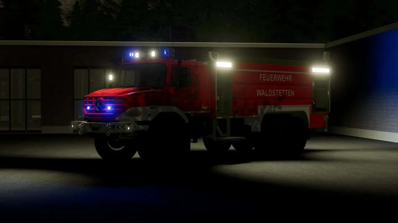 Ziegler Mercedes Zetros GTLF v1.0 FS22 FS22 Mod Free Download