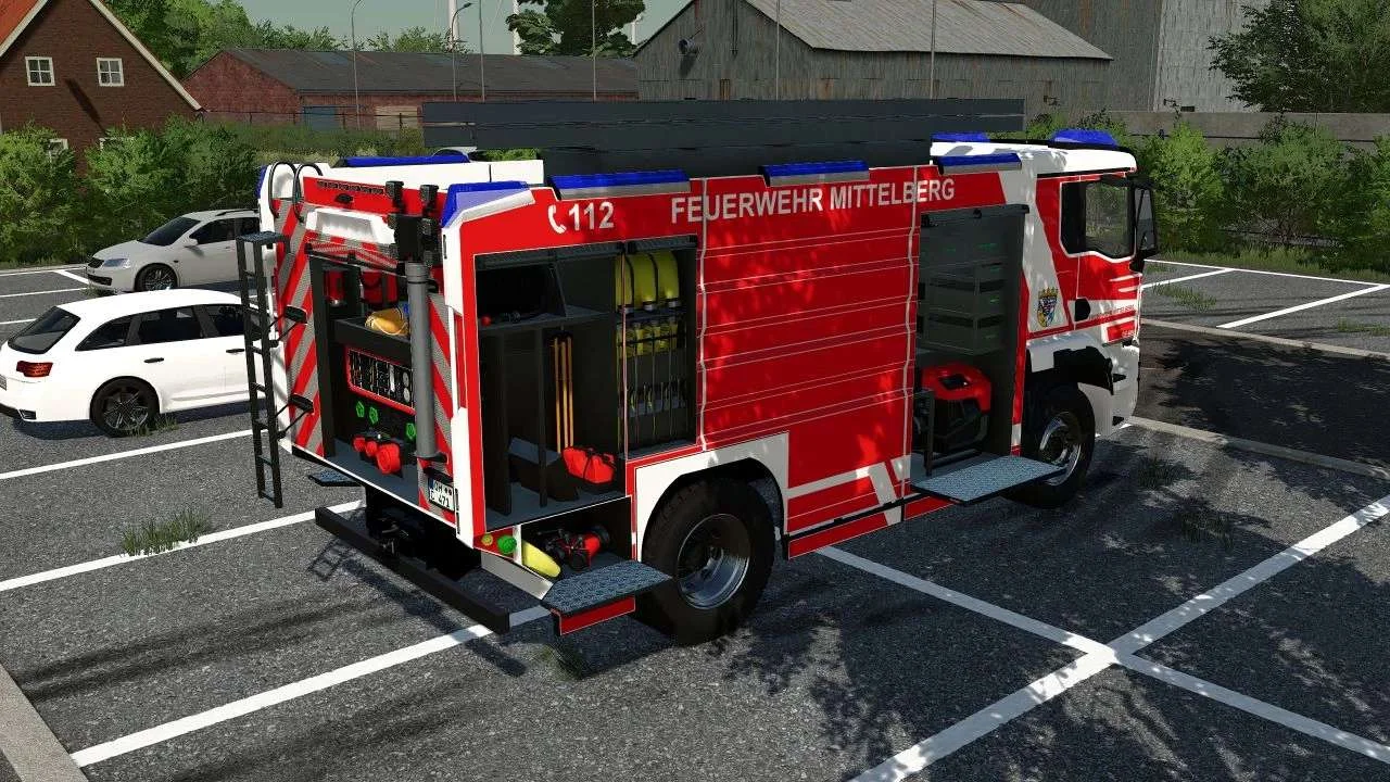 Ziegler TLF4000 MAN TGM TG3 V1.0 FS22 FS22 Mod Free Download