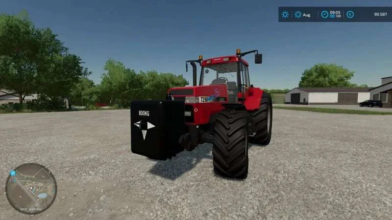 800KG weight v1.0 FS22 FS22 Mod Free Download