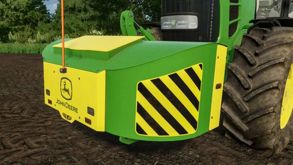 Agriweld 1500kg Front Weight v1.0 FS22 FS22 Mod Free Download