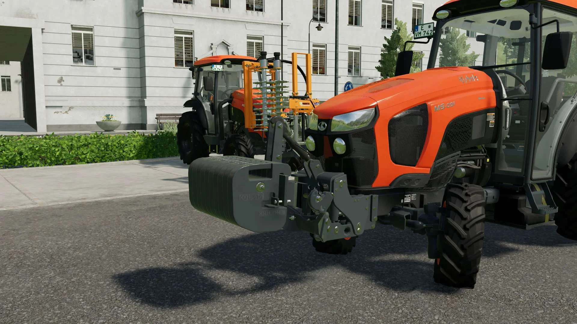 Kubota Weight v1.0 FS22 FS22 Mod Free Download
