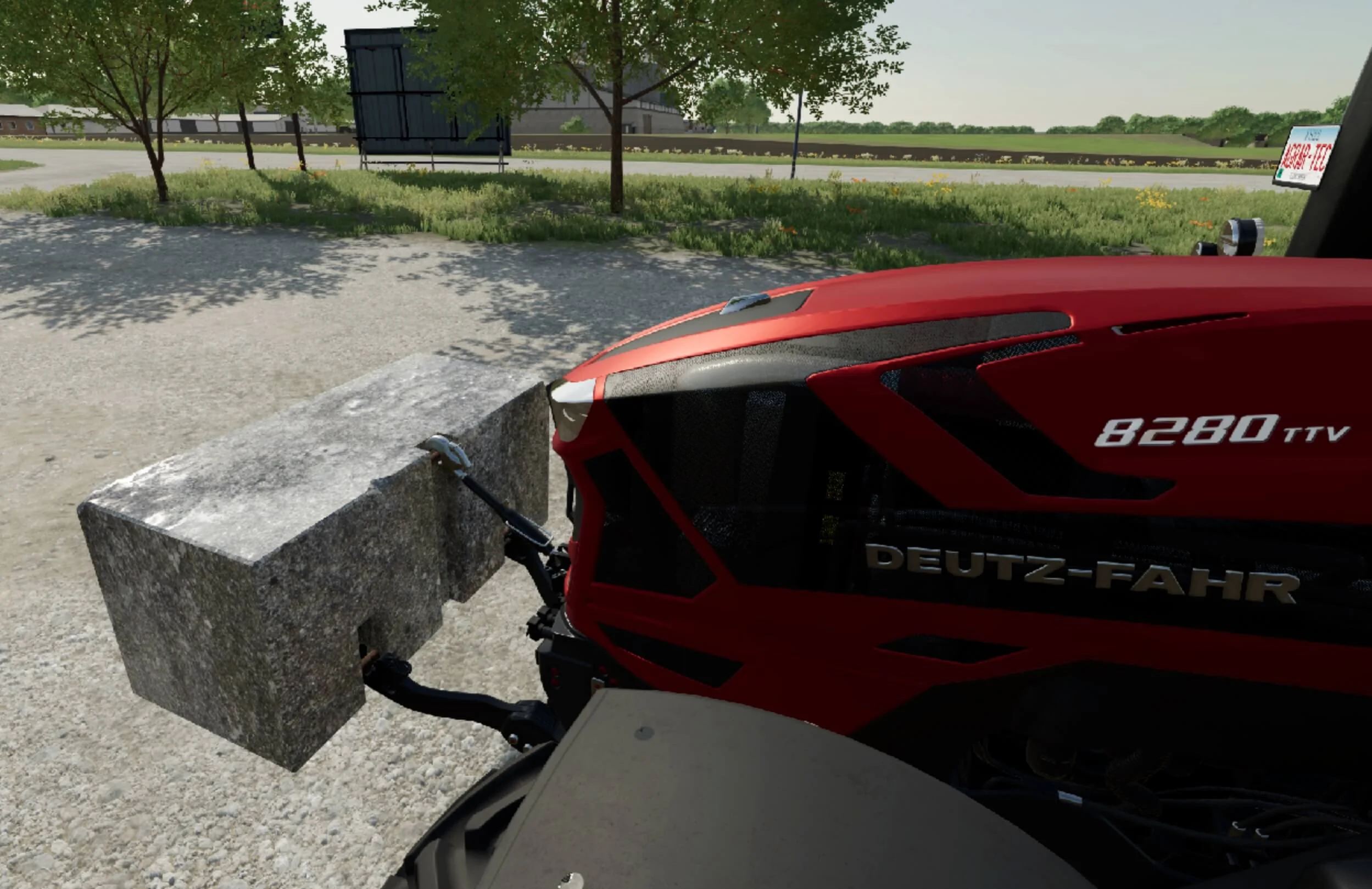 Old concrete weights v2.0 FS22 FS22 Mod Free Download