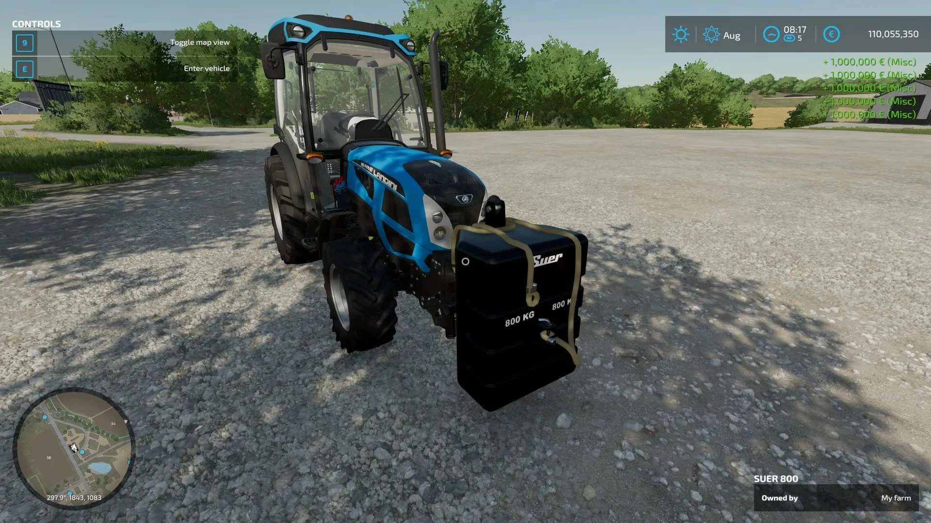 SUER 800KG v1.0 FS22 FS22 Mod Free Download
