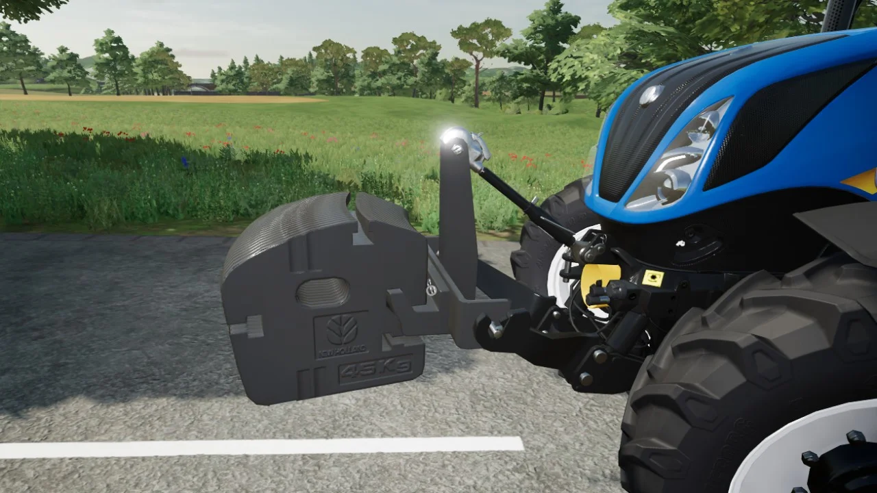 Weight New Holland V1.0 FS22 FS22 Mod Free Download
