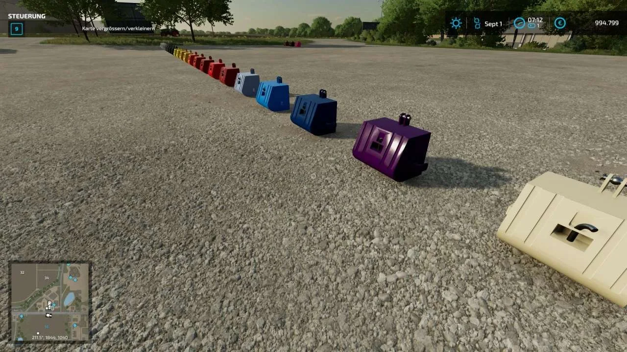 Weight v1.0 FS22 FS22 Mod Free Download