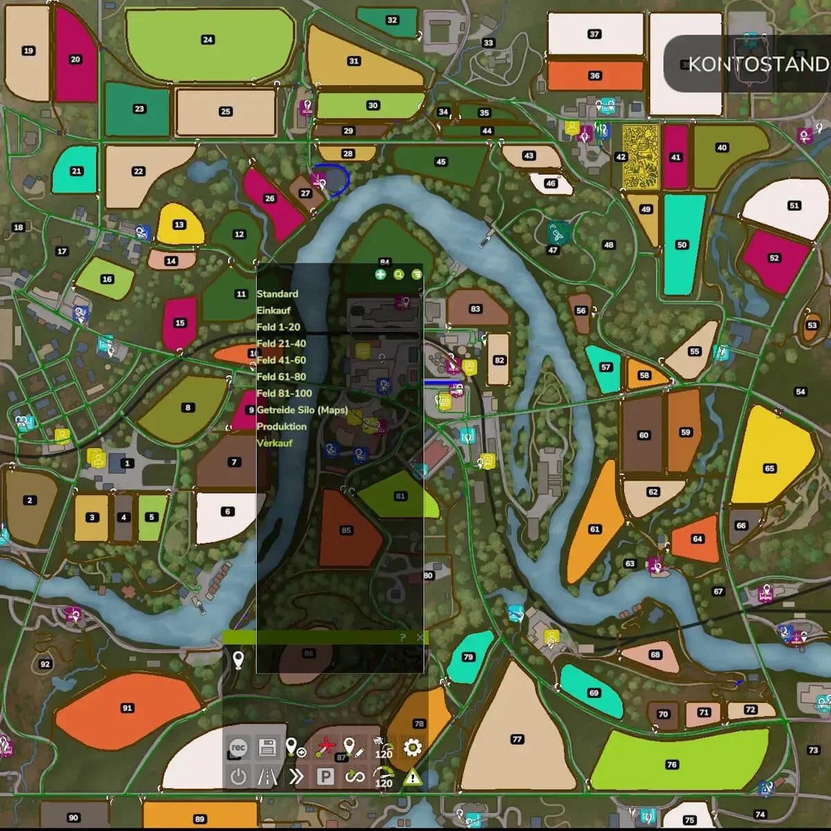 FS25 Auto Drive Network Riverbend Springs V2.0 Autodrive Mod FS25 Mod Free Download