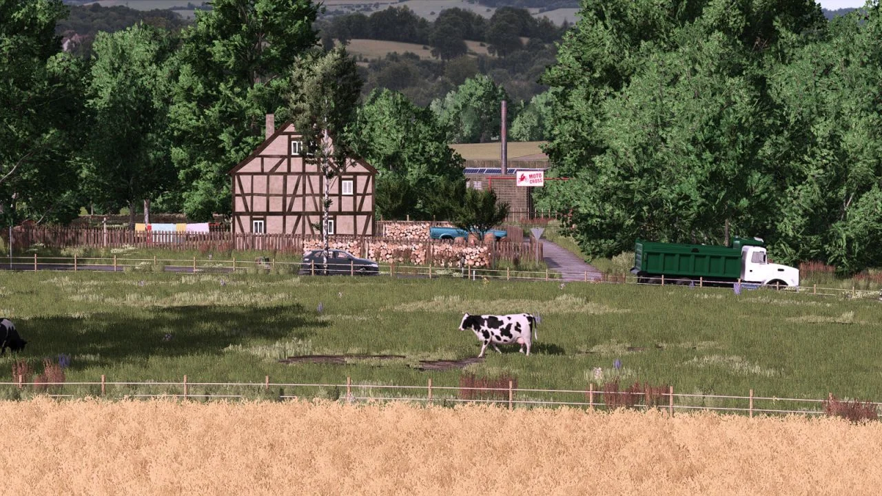 FS25 AutoDrive Daheim V1.0 FS25 Mod Free Download