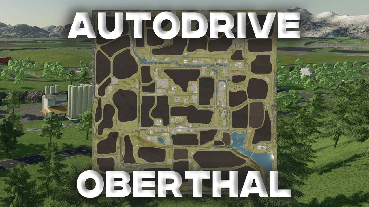 FS25 Autodrive Oberthal v1.0 FS25 Mod Free Download