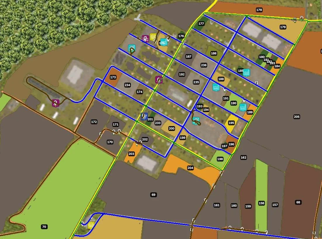 FS25 Autodrive route for Dunareni X4 FS25 v1.0 FS25 Mod Free Download
