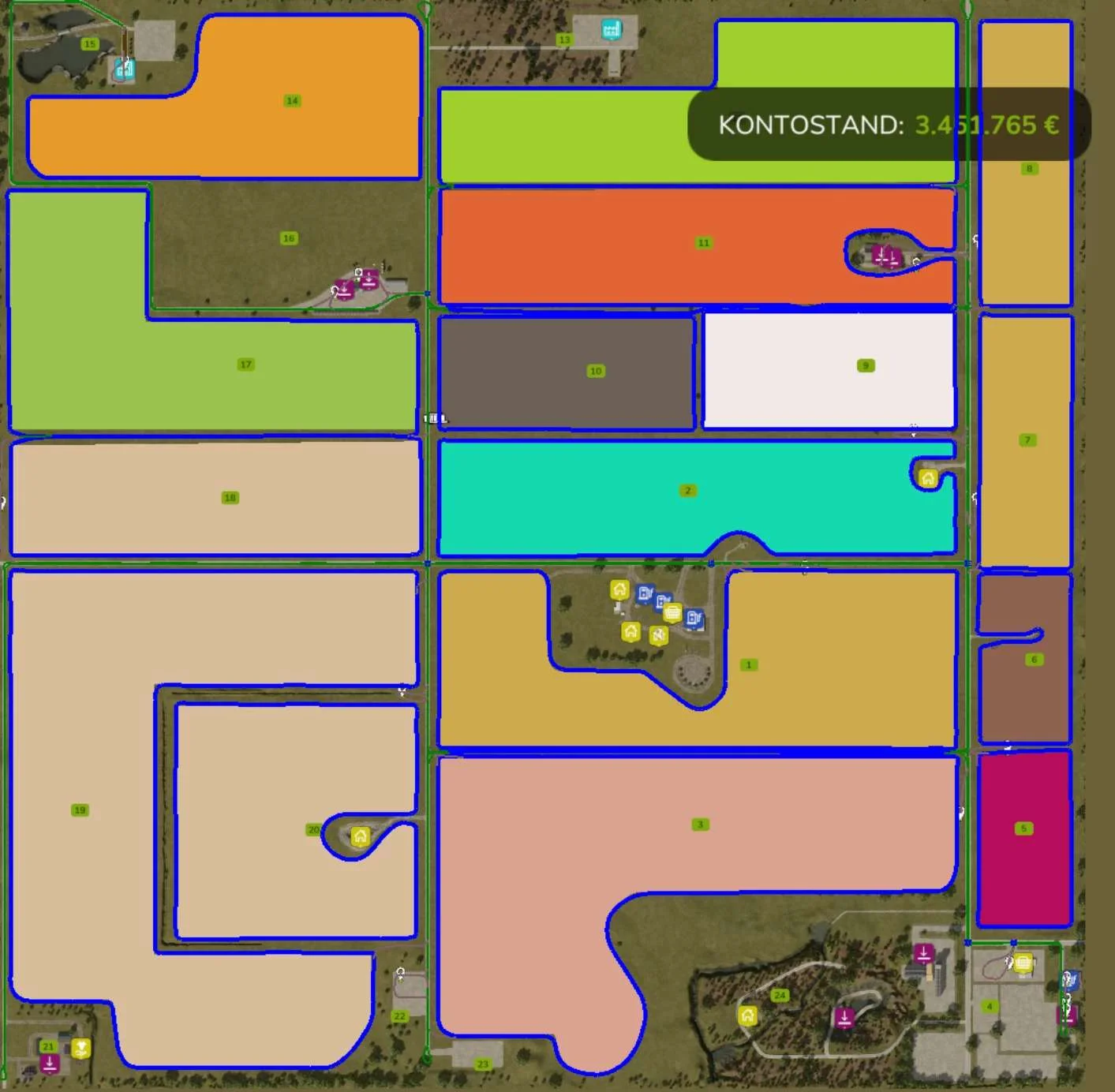FS25 Autodrive Welker Farms v1.0 FS25 Mod Free Download