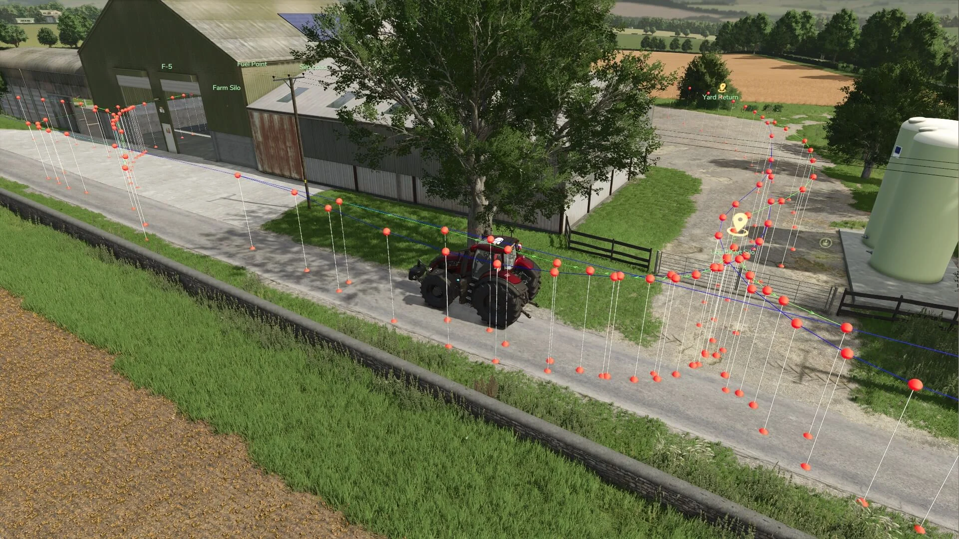 FS25 Calmsden AutoDrive v1.0 FS25 Mod Free Download