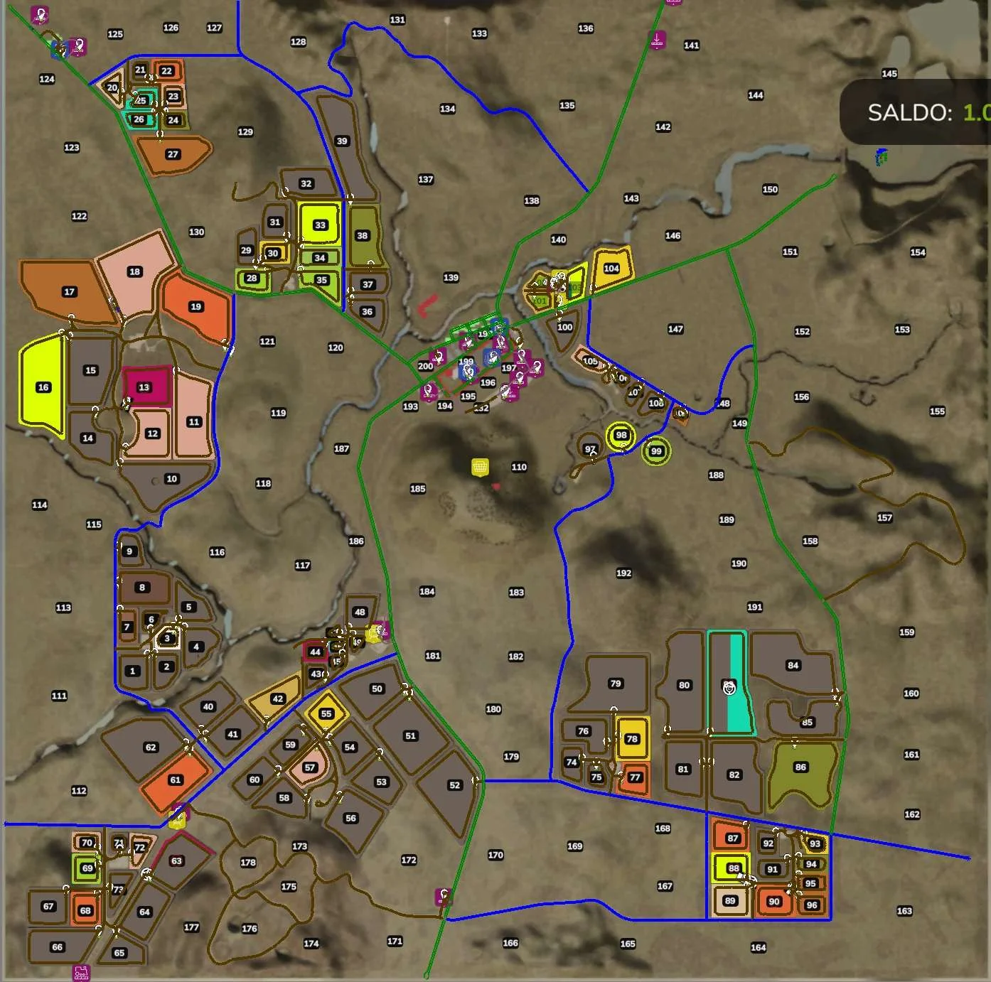 FS25 NullaCreek 16x AutoDrive v1.0 FS25 Mod Free Download