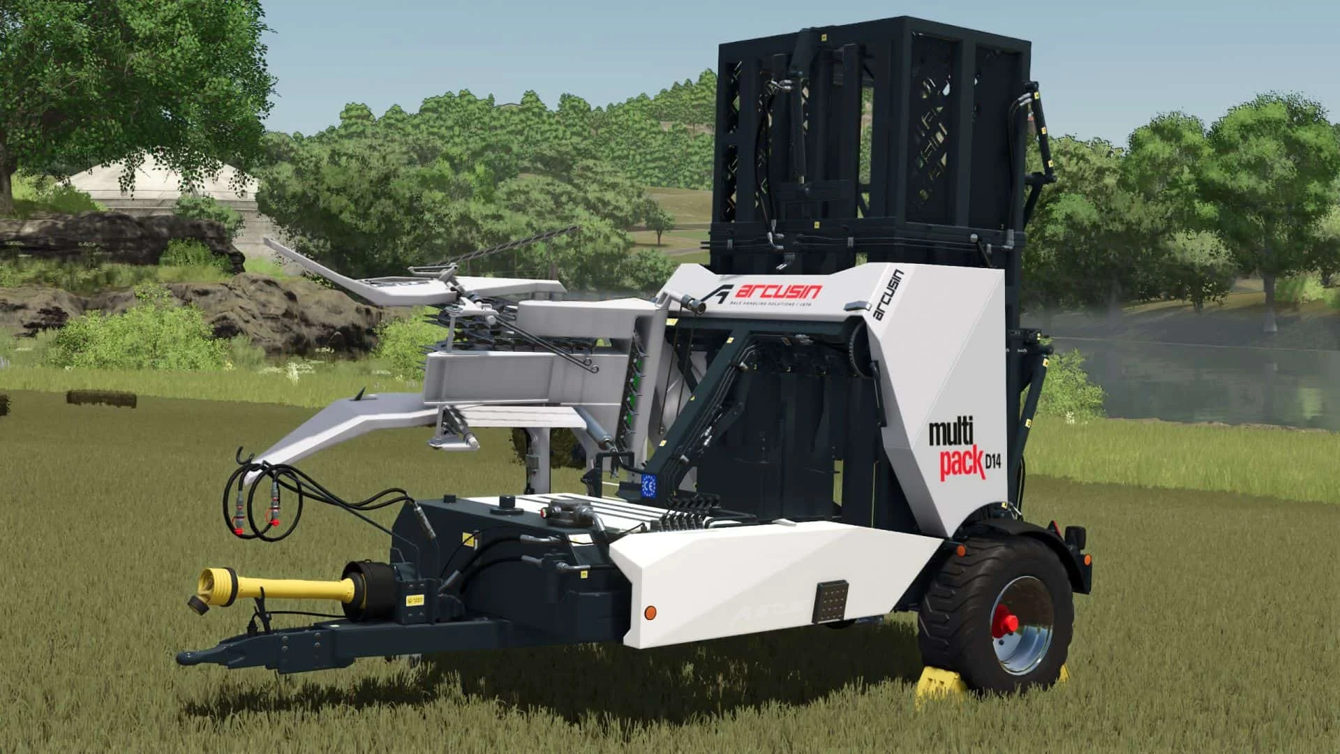 FS25 Arcusin Multipak D14F Edit v1.0 Balers Mod FS25 Mod Free Download