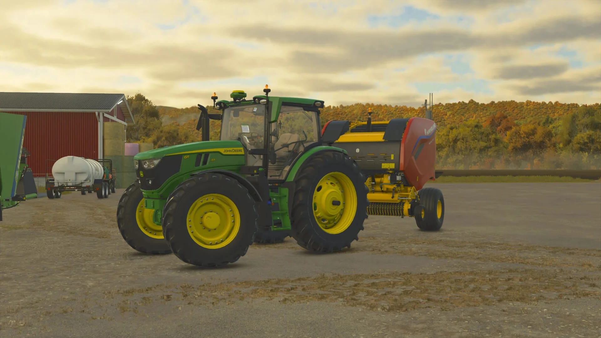 FS25 CNH Balers On Floaters v1.0 FS25 Mod Free Download