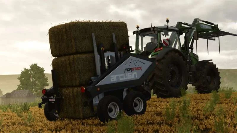 FS25 ForStack 8 v1.0 Balers Mod FS25 Mod Free Download