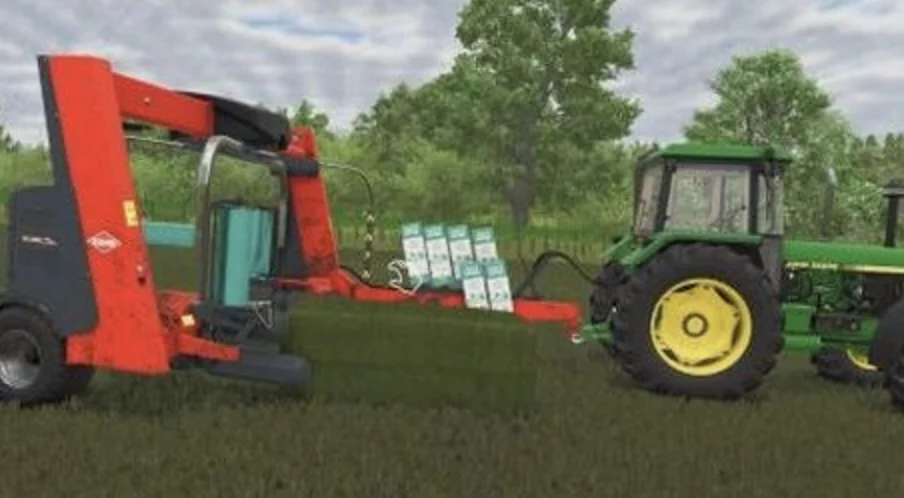 FS25 Kuhn SW 4014 Fast V1.0 Balers Mod FS25 Mod Free Download