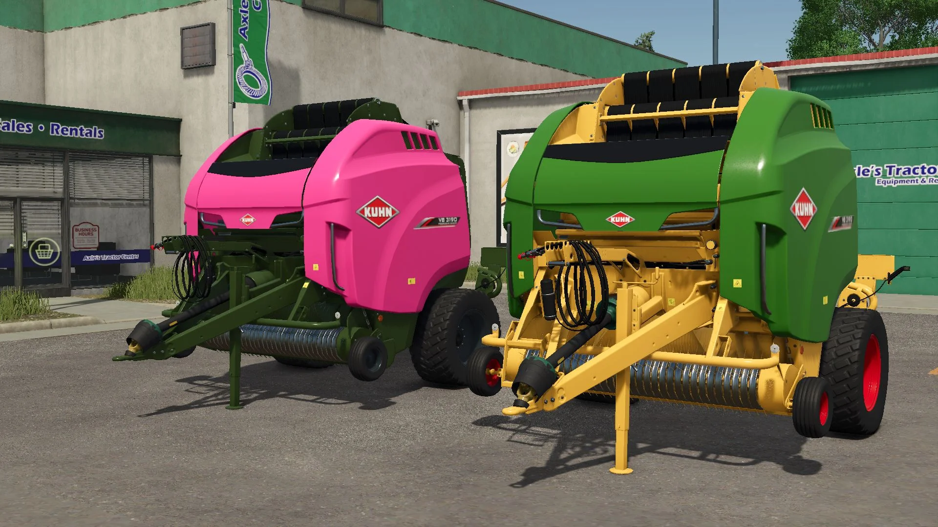 FS25 Kuhn VB 3190 Toilet Paper Baler v1.0 Balers Mod FS25 Mod Free Download