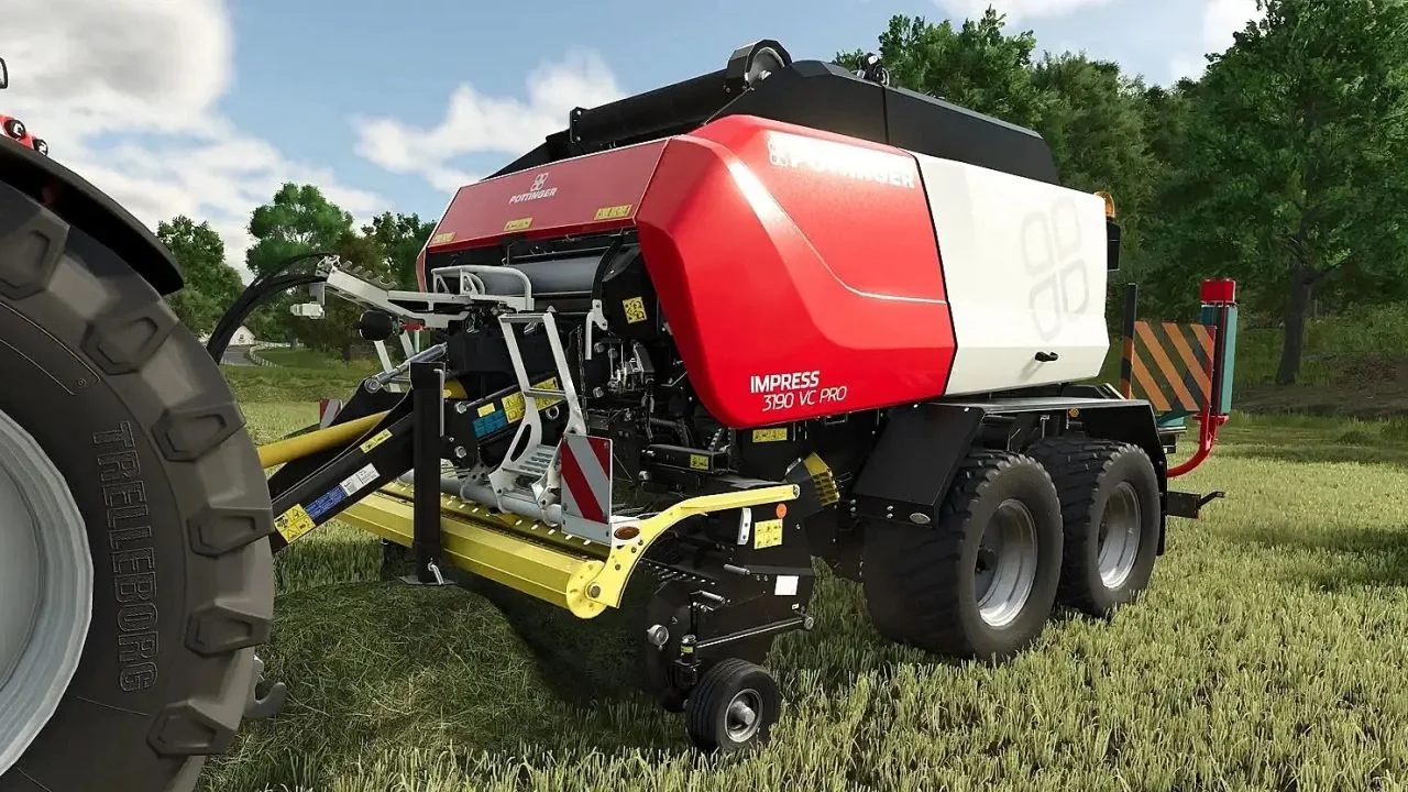FS25 Poettinger Impress 3190 VC PRO LE-Edition v2.0 Balers Mod FS25 Mod Free Download