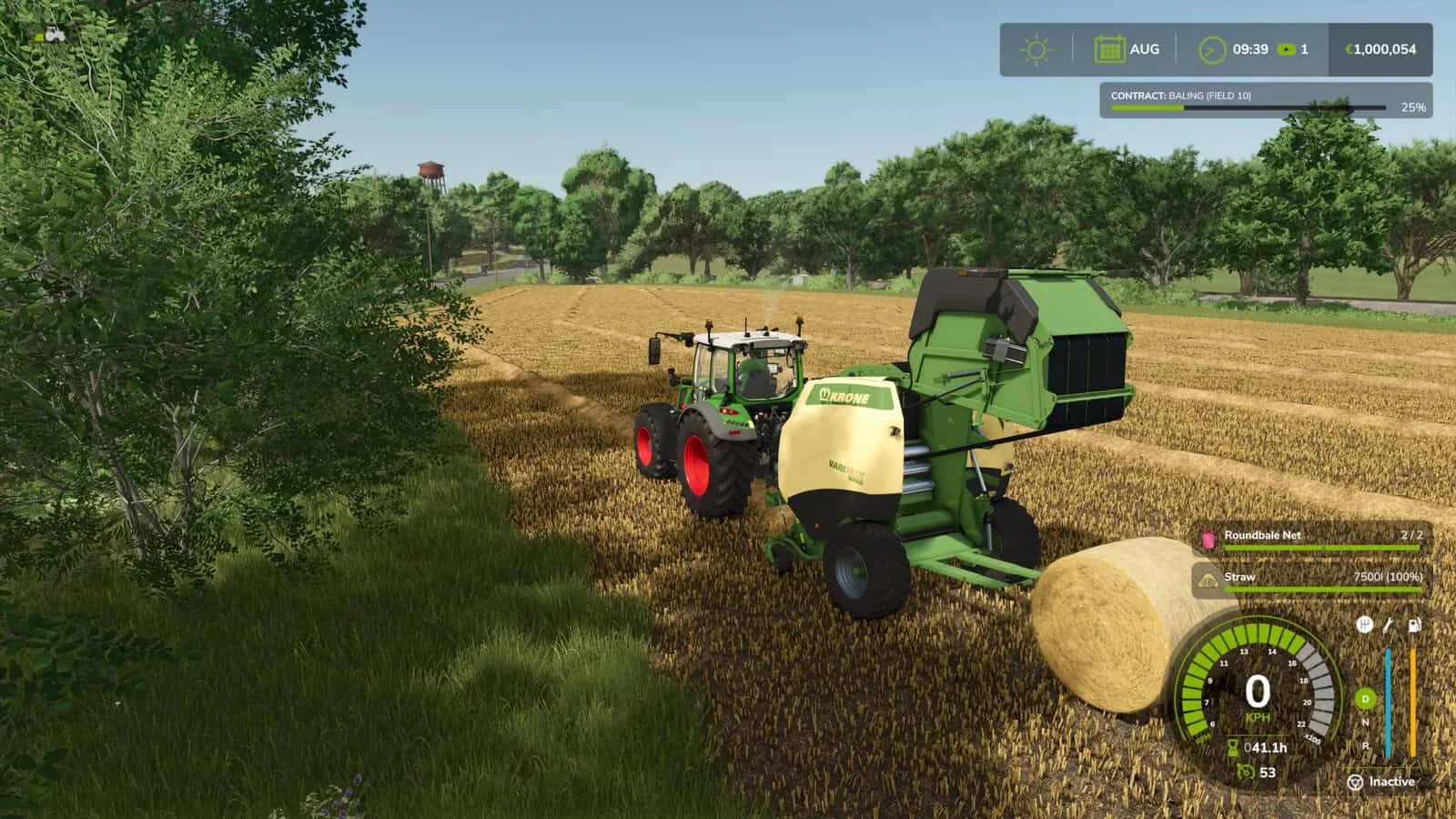 FS25 Round Baler Extension v1.0.0.1 Balers Mod FS25 Mod Free Download
