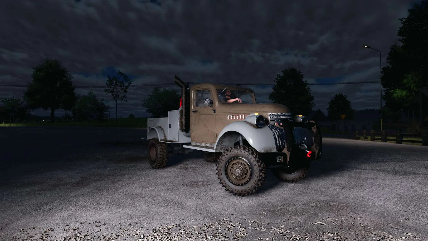 FS25 1941 chevy welding truck v1.0 Cars Mod FS25 Mod Free Download