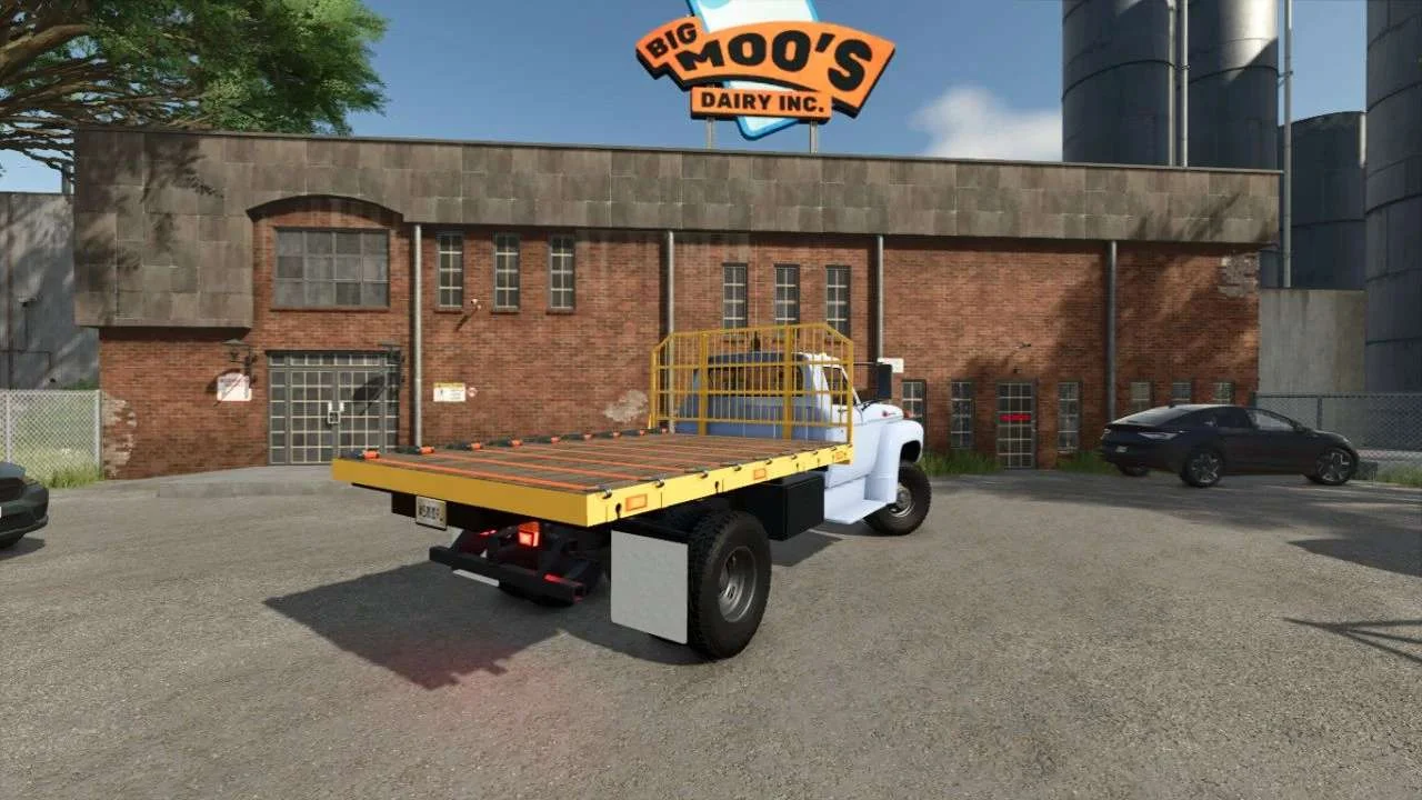 FS25 1964 Ford T850 Flatbed v1.3 Cars Mod FS25 Mod Free Download