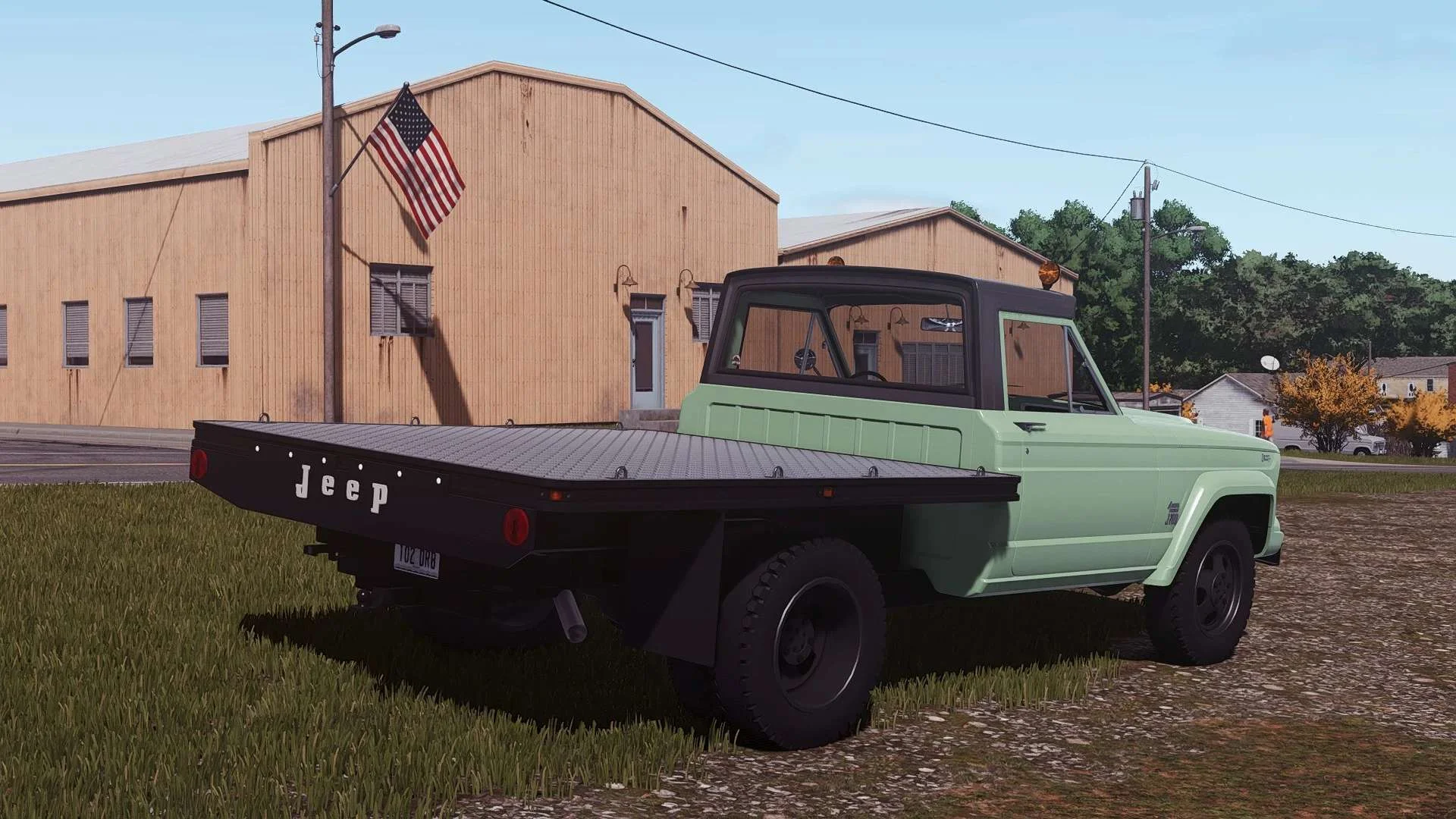 FS25 1965 Jeep Gladiator J200 v1.0 Cars Mod FS25 Mod Free Download