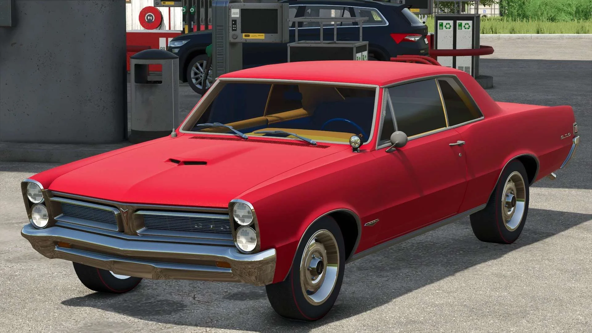FS25 1965 Pontiac GTO v1.0 Cars Mod FS25 Mod Free Download