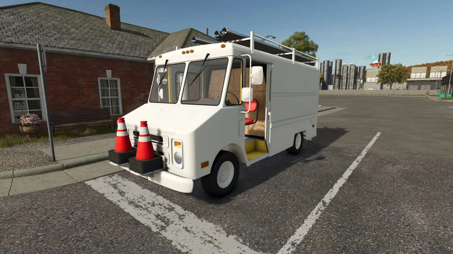 FS25 1968 Chevrolet Step Van v1.0 Cars Mod FS25 Mod Free Download