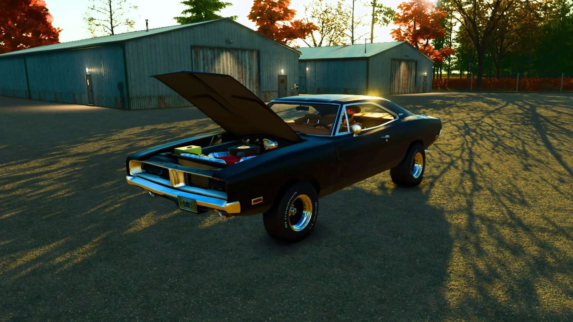 FS25 1968 Dodge Charger Custom 4×4 v1.0 Cars Mod FS25 Mod Free Download