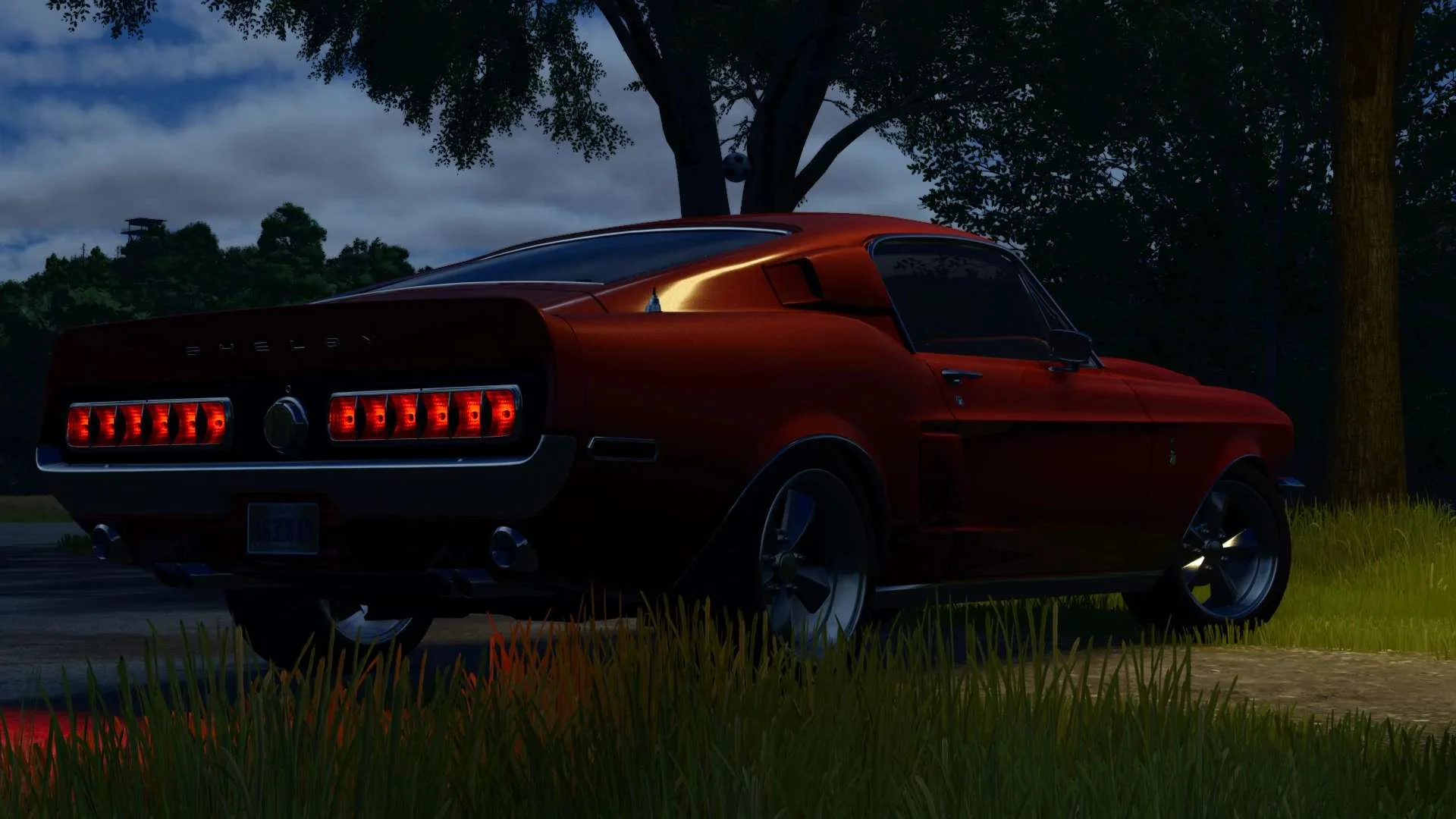 FS25 1968 Ford Shelby GT500 v1.0 Cars Mod FS25 Mod Free Download