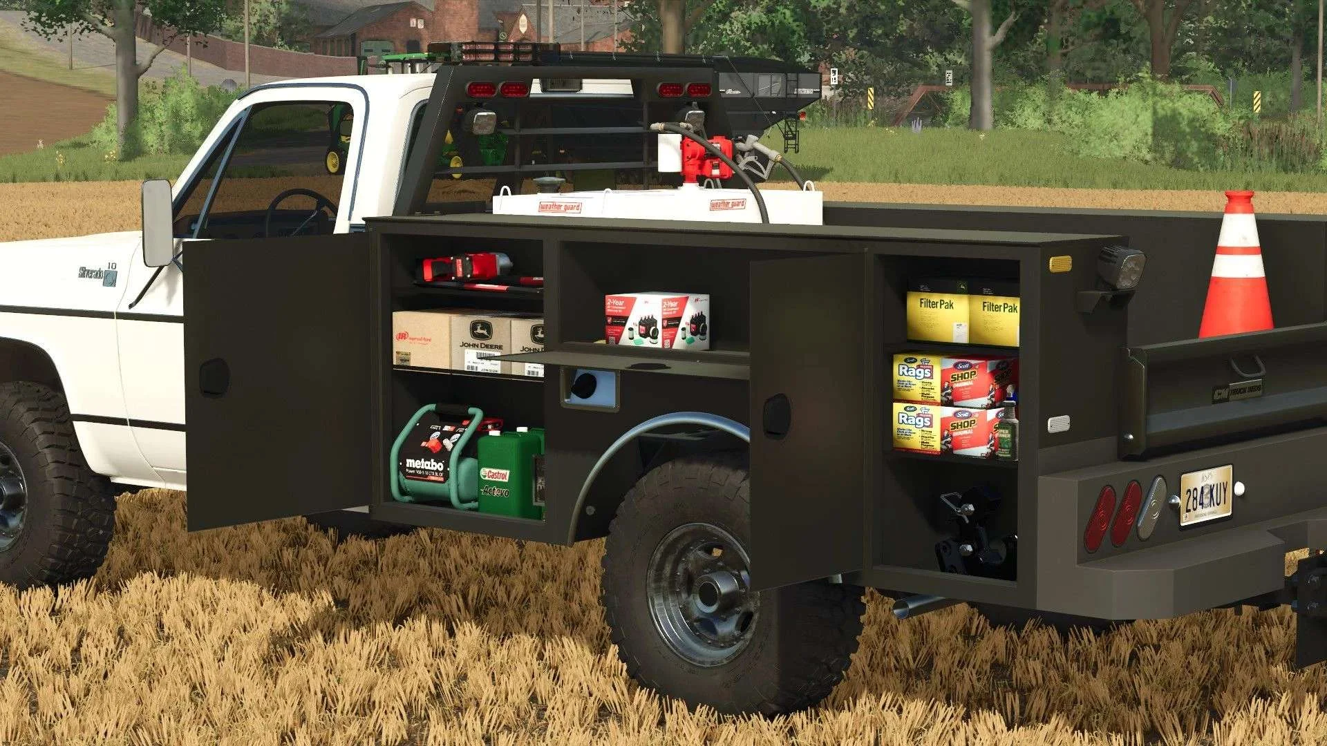 FS25 1978 Chevrolet K10 Service Truck v1.0 Cars Mod FS25 Mod Free Download