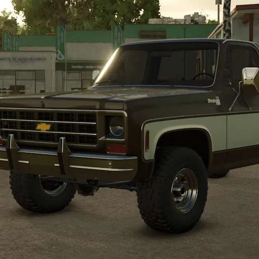 FS25 1978 Chevy K10 v1.0 Cars Mod FS25 Mod Free Download