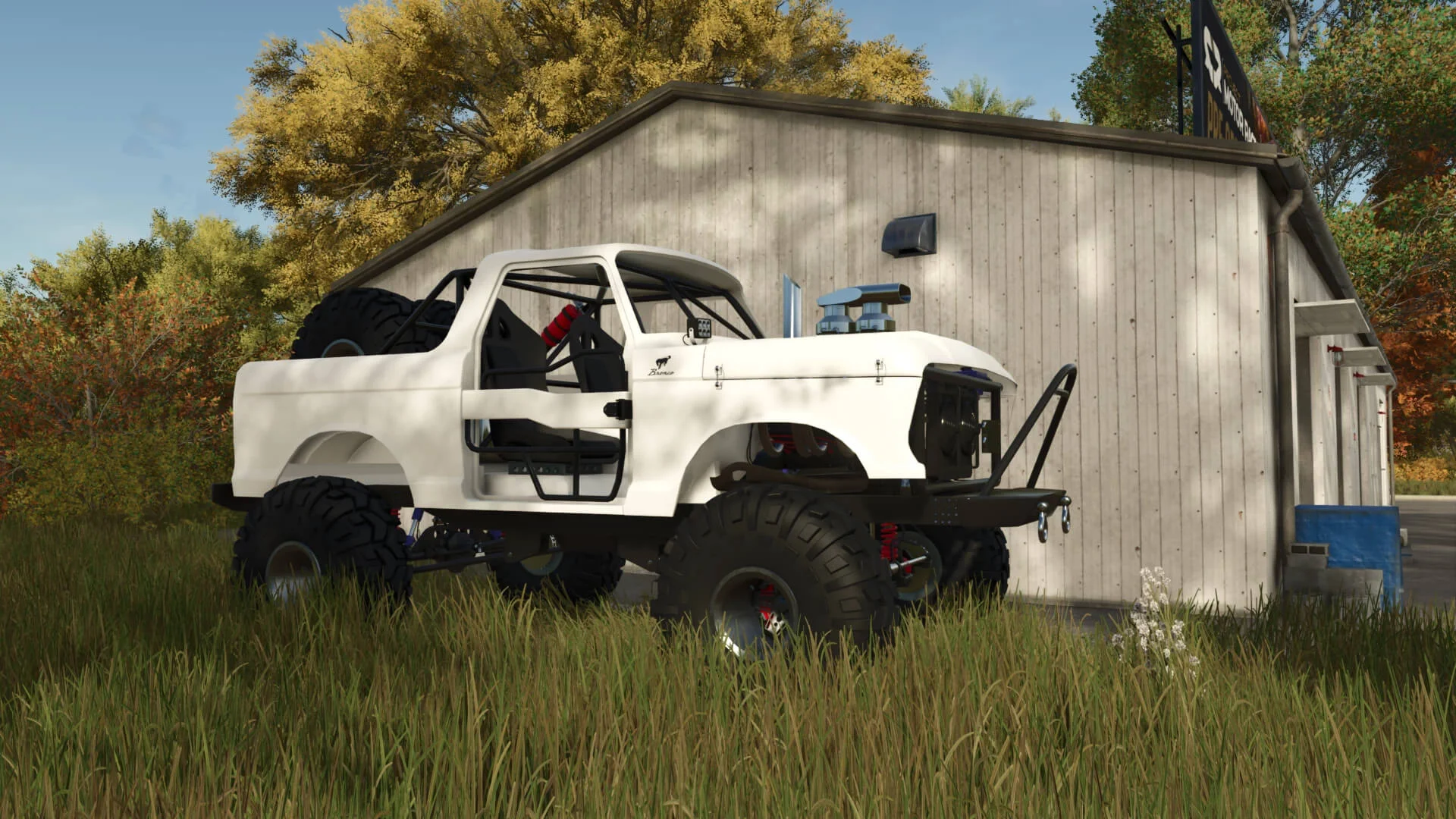 FS25 1978 Ford Bronco Rock Crawler v1.0 Cars Mod FS25 Mod Free Download