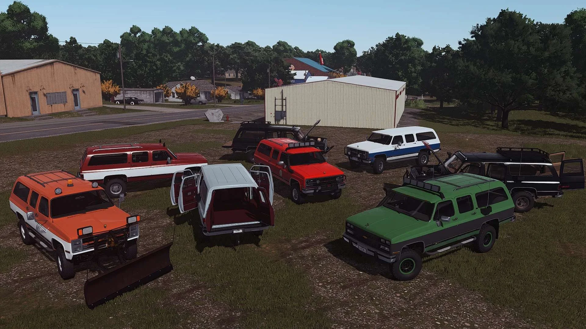 FS25 1981-1989 GMC/Chevrolet Suburban v1.0 Cars Mod FS25 Mod Free Download