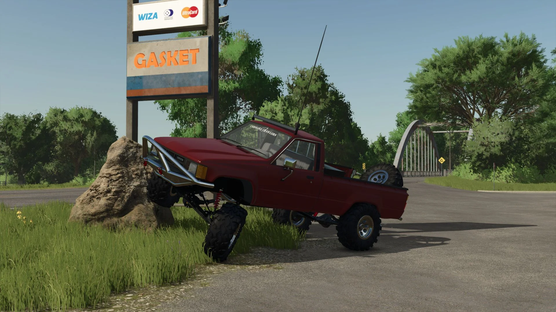 FS25 1984 Toyota Hilux V1.0 Cars Mod FS25 Mod Free Download