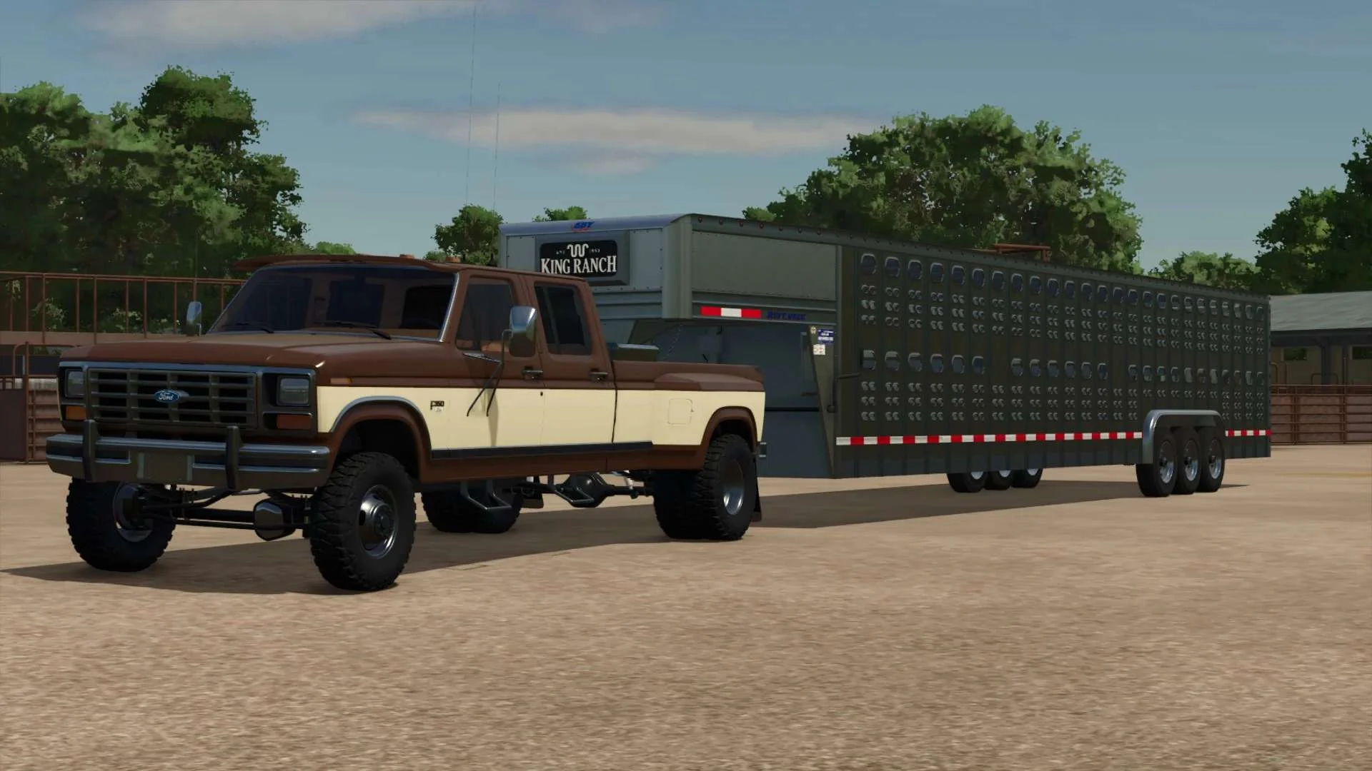 FS25 1986 Ford F350 v1.0 Cars Mod FS25 Mod Free Download