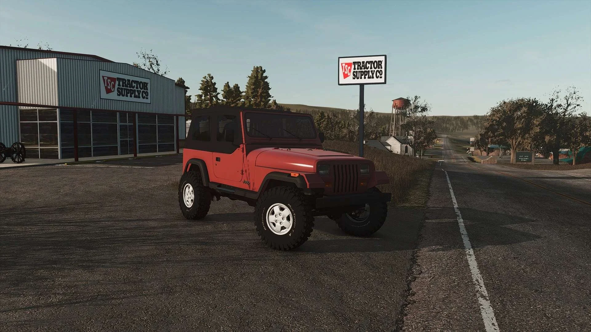 FS25 1988 Jeep Wrangler YJ v1.0.0.1 Cars Mod FS25 Mod Free Download