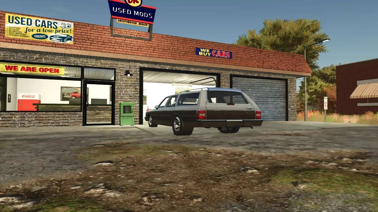 FS25 1989 chevy Crapice v1.0 Cars Mod FS25 Mod Free Download