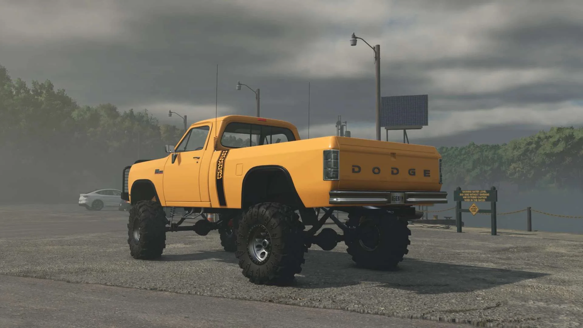 FS25 1993 Dodge Ram W350 v1.0 Cars Mod FS25 Mod Free Download